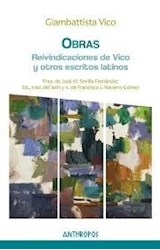 Papel Obras IV: Reivindicaciones De Vico Y Otros Escritos Latinos