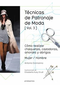 Papel Tecnicas De Patronaje De Moda Vol. 3  Mujer/Hombre