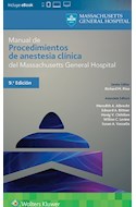 E-book Manual De Procedimientos De Anestesia Clínica Del Massachusetts General Hospital