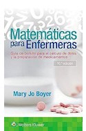 Papel Matemáticas Para Enfermeras Ed.10