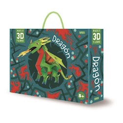 Papel Dragon - Puzle 3 D Y Libro