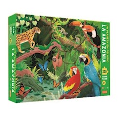 Libro Un Planeta En Peligro : La Amazonia ( Libro + Puzzle 220 Piezas )