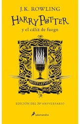 Libro 4. Harry Poter Y El Caliz De Fuego ( Hufflepuff ) 20 Aniversario