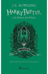 Libro 5. Harry Potter Y La Orden Del Fenix ( Slytherin ) 20 Aniversario