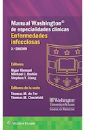 E-book Manual Washington De Especialidades Clínicas. Enfermedades Infecciosas