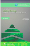 Papel Manual De Manejo Del Dolor Del Massachusetts General Hospital Ed.4