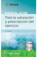 Papel Manual Acsm Para La Valoración Y Prescripción Del Ejercicio Ed.4