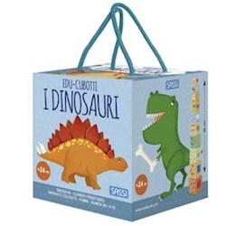 Papel Edu - Cubos - Dinosaurios