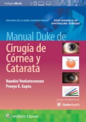 E-book Manual Duke De Cirugía De Córnea Y Catarata (Ebook)