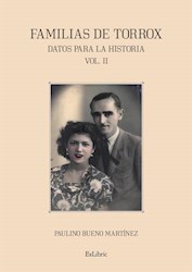 Libro Familias De Torrox. Datos Para La Historia. Vol. I