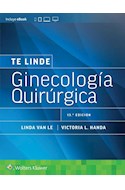 Papel Te Linde Ginecología Quirúrgica Ed.13