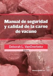 Libro Manual De Seguridad Y Calidad De La Carne De Vacuno