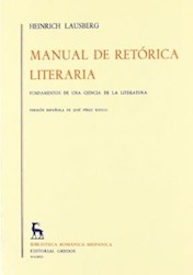 Papel Manual De Retorica Literaria Volumen 1