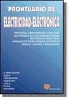 Papel Prontuario De Electricidad-Electronica