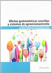 Libro Ofertas Gastronomicas Sencillas Y Sistemas De Aprovisionamiento