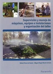 Libro Supervision Y Manejo De Maquinas Equipos E Instalaciones Y Organizacion Del