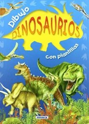 Papel Dibujo Dinosaurios Con Plantillas