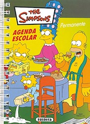Papel Agenda Escolar The Simpsons Permanente