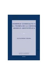Papel Domingo Gundisalvo y la teoría de la ciencia arábigo-aristotélica