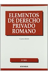Papel Elementos de Derecho Privado Romano, 4ª ed.