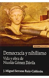 Papel DEMOCRACIA Y NIHILISMO
