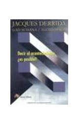 Papel El desplazamiento de la filosofía de Jacques Derrida