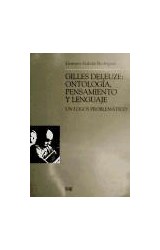Papel Gilles Deleuze: ontología, pensamiento y lenguaje