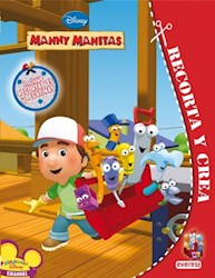Libro Manny Manitas  Recorta Y Pega Con Pegatinas