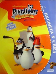 Libro Recorta Y Crea Pinguinos Madagascar Pegatinas