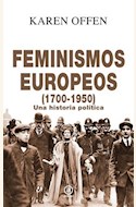 Papel FEMINISMOS EUROPEOS 1700-1950