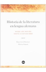  HISTORIA DE LA LITERATURA EN LENGUA ALEMANA