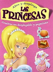 Papel Abre Y Despliega Las Princesas (Rosa)