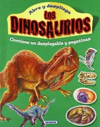 Papel Abre Y Despliega Los Diniosaurios (Verde)