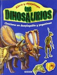 Papel Abre Y Despliega Los Dinosaurios (Azul)