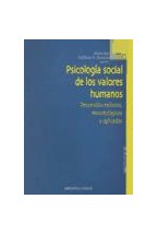  PSICOLOGIA SOCIAL DE LOS VALORES HUMANOS