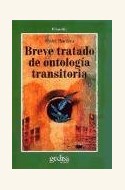 Papel BREVE TRATADO DE ONTOLOGÍA TRANSITORIA