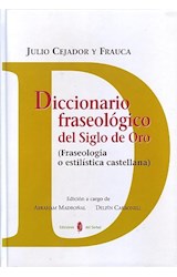 Papel Diccionario Fraseológico Del Siglo De Oro