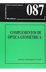  COMPLEMENTOS DE OPTICA GEOMETRICA