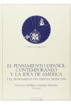 Papel El pensamiento español contemporáneo y la idea de América, I