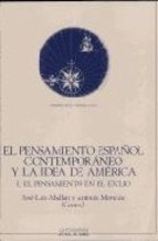 Papel El pensamiento español contemporáneo y la idea de América, II