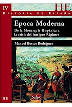 Papel EPOCA MODERNA VOL IV HISTORIA DE ESPANA
