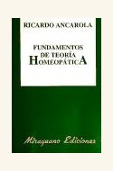 Papel FUNDAMENTOS DE TEORIA HOMEOPATICA