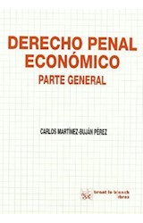  DERECHO PENAL ECONOMICO  PARTE GENERAL