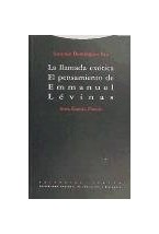 Papel La llamada exótica: el pensamiento de Emmanuel Lévinas