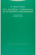 Papel PUEBLOS INDIGENAS EN EL DERECHO INTERNAICONAL, LOS