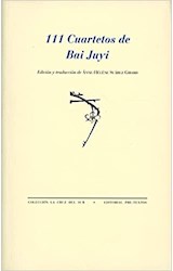 Papel 111 Cuartetos de Bai Juyi