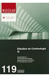 Papel ESTUDIOS DE CRIMINOLOGIA III