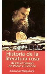  HISTORIA DE LA LITERATURA RUSA
