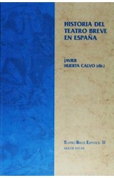 Papel Historia del teatro breve en España