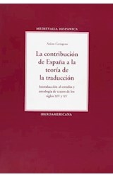 Papel La contribución de España a la teoría de la traducción